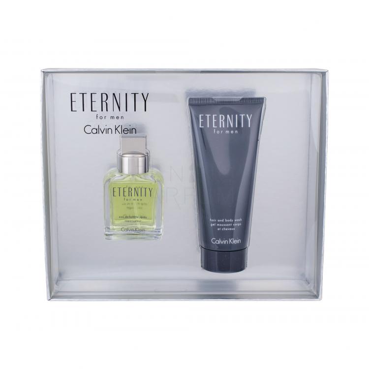 Calvin Klein Eternity For Men Zestaw Edt 30ml + 100ml Żel pod prysznic