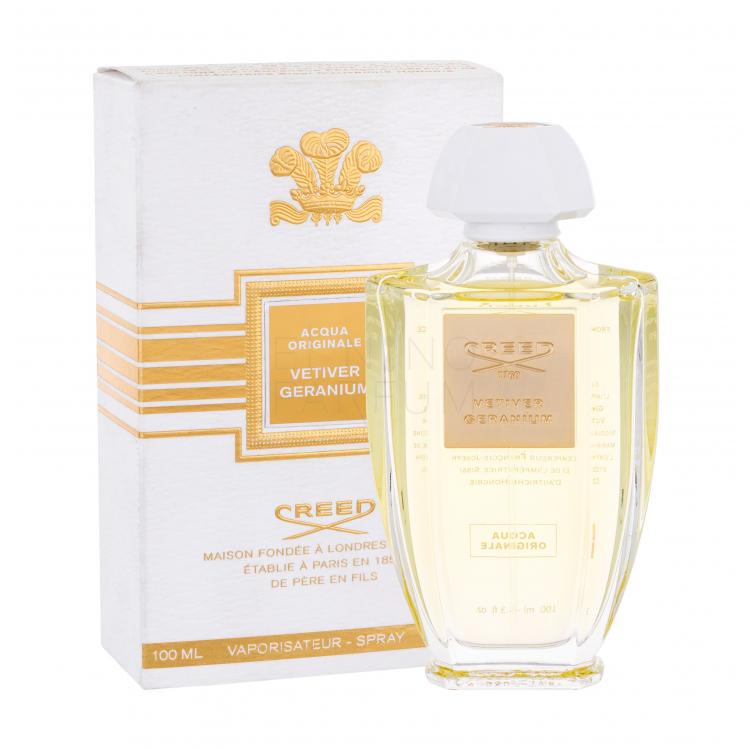 Creed Acqua Originale Vetiver Geranium Woda perfumowana dla mężczyzn 100 ml Uszkodzone pudełko