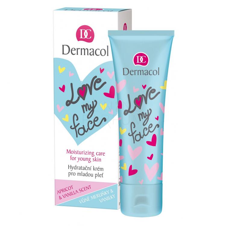 Dermacol Love My Face Moisturizing Care Krem do twarzy na dzień dla kobiet 50 ml