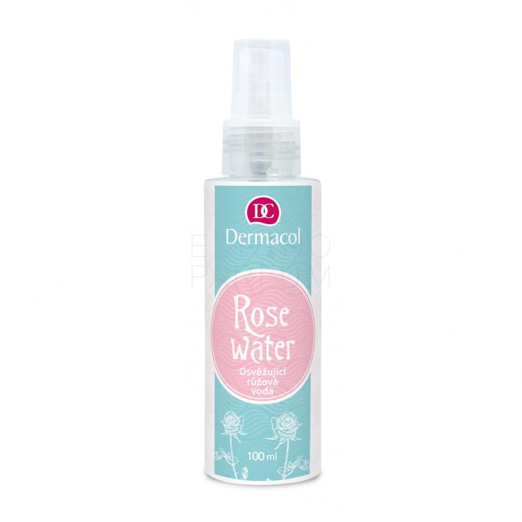 Dermacol Rose Water Wody i spreje do twarzy dla kobiet 100 ml