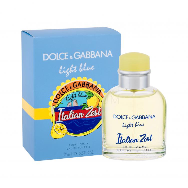 Dolce&amp;Gabbana Light Blue Italian Zest Pour Homme Woda toaletowa dla mężczyzn 75 ml