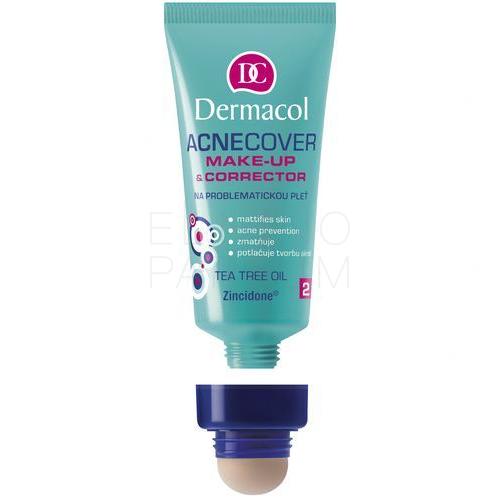 Dermacol Acnecover Make-Up &amp; Corrector Podkład dla kobiet 30 ml Odcień 2