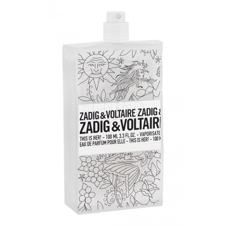 Zadig &amp; Voltaire This is Her! Capsule Collection by Virginia Elwood Woda perfumowana dla kobiet 100 ml tester