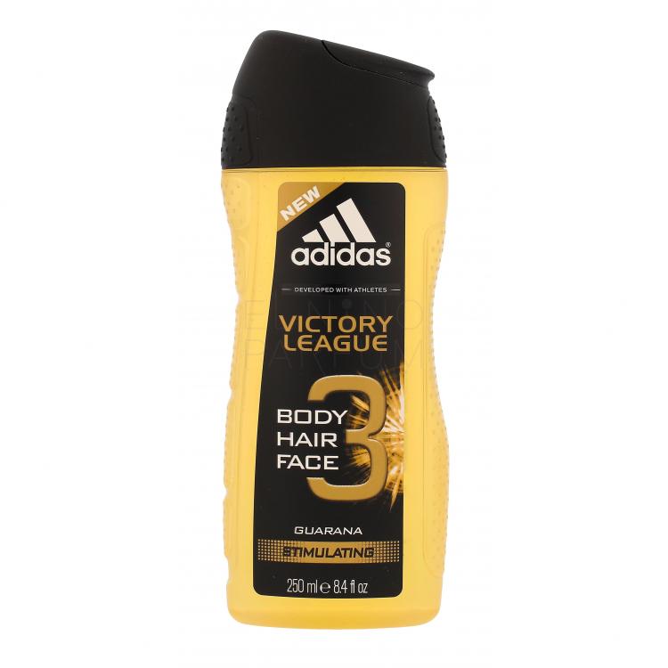 Adidas Victory League 3in1 Żel pod prysznic dla mężczyzn 250 ml