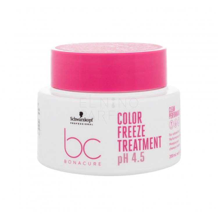 Schwarzkopf Professional BC Bonacure Color Freeze pH 4.5 Treatment Maska do włosów dla kobiet 200 ml