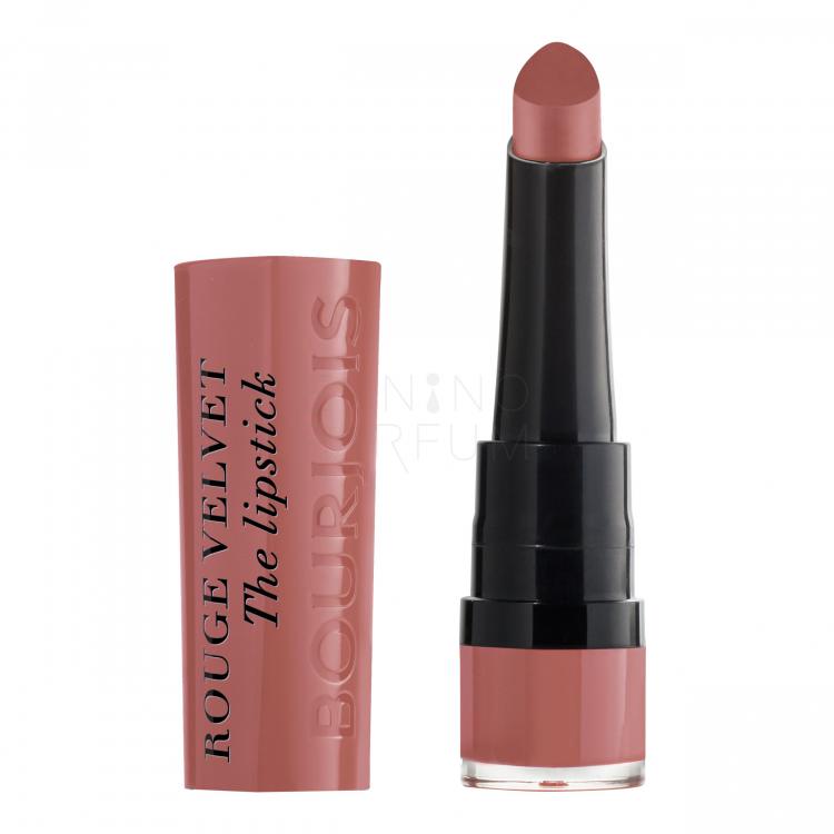 BOURJOIS Paris Rouge Velvet The Lipstick Pomadka dla kobiet 2,4 g Odcień 13 Nohalicious