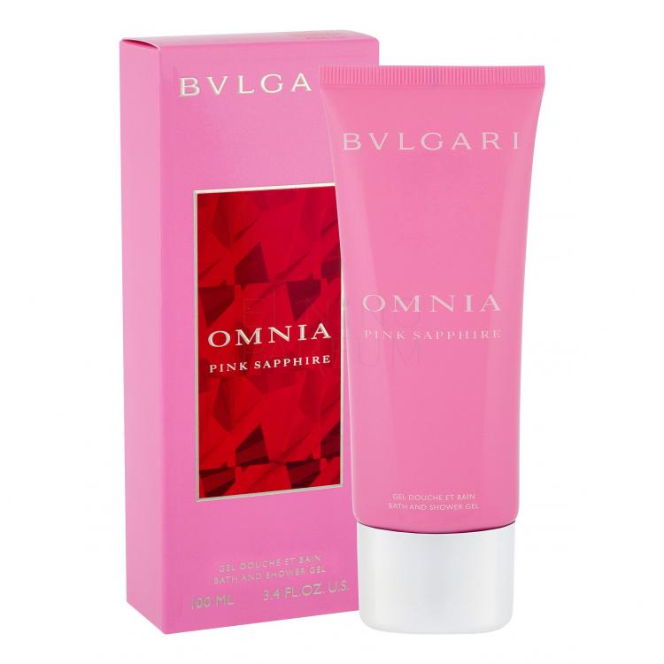 Bvlgari Omnia Pink Sapphire Żel pod prysznic dla kobiet 100 ml