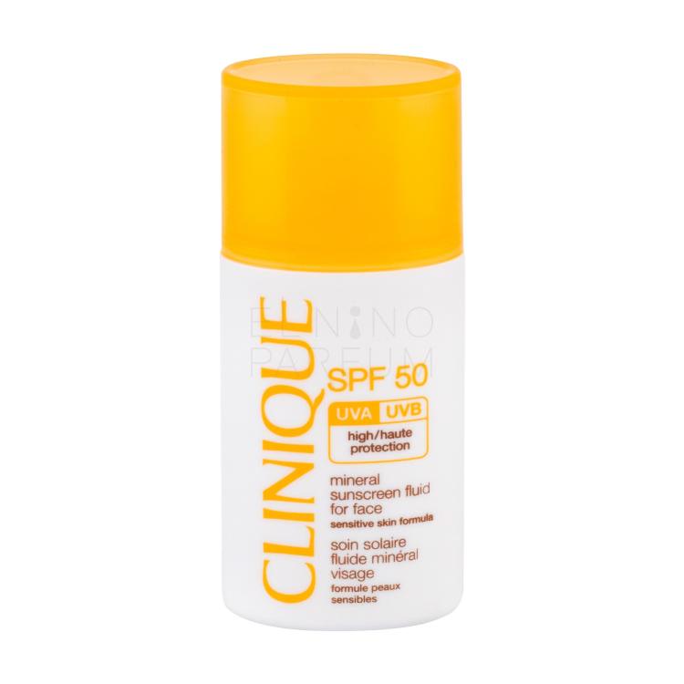 Clinique Sun Care Mineral Sunscreen Fluid For Face SPF50 Preparat do opalania twarzy dla kobiet 30 ml