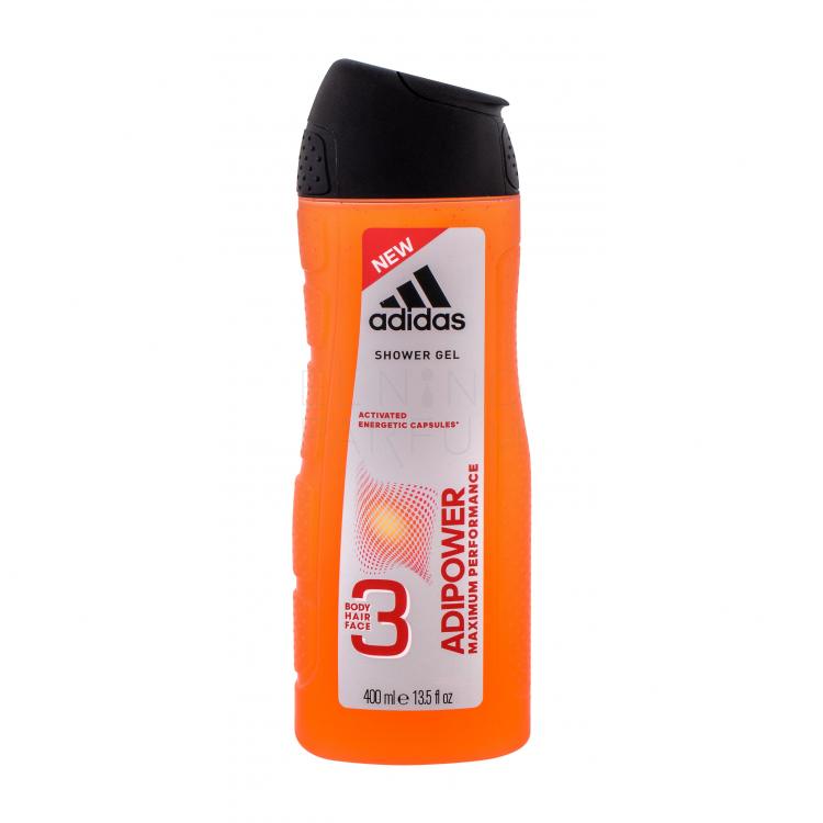 Adidas AdiPower Żel pod prysznic dla mężczyzn 400 ml