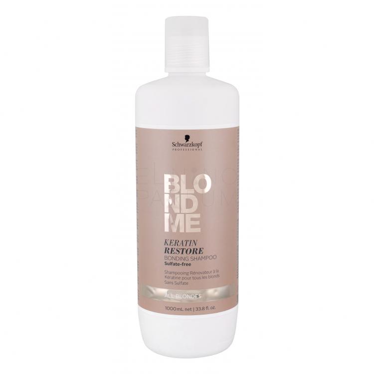 Schwarzkopf Professional Blond Me Keratin Restore Bonding Shampoo Szampon do włosów dla kobiet 1000 ml