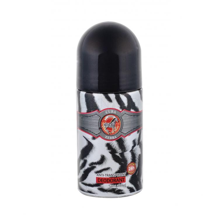 Cuba Jungle Zebra Dezodorant dla kobiet 50 ml