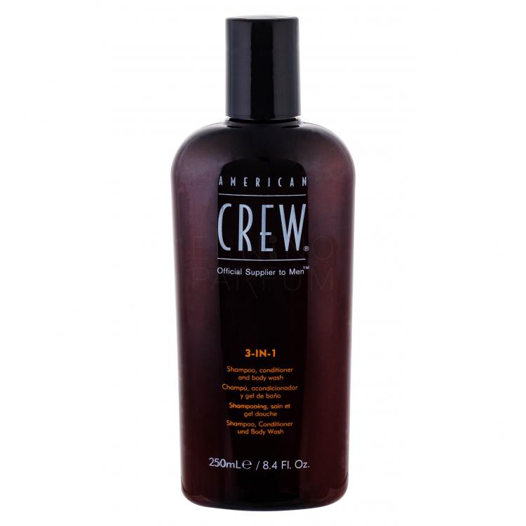 American Crew 3-IN-1 Szampon do włosów dla mężczyzn 250 ml