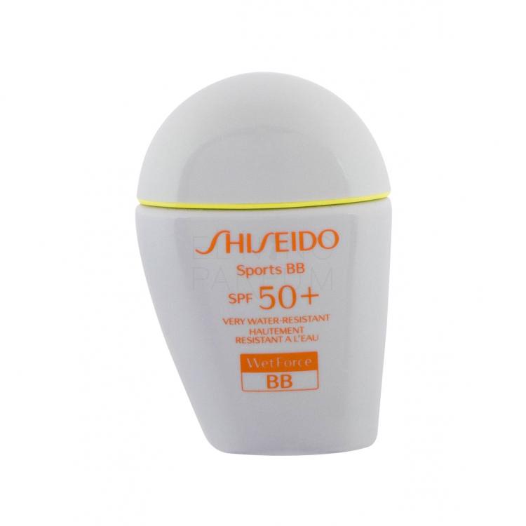 Shiseido Sports BB SPF50+ Krem BB dla kobiet 30 ml Odcień Light