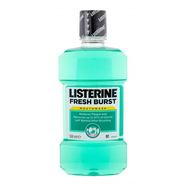 Listerine Fresh Burst Mouthwash Płyn do płukania ust 500 ml