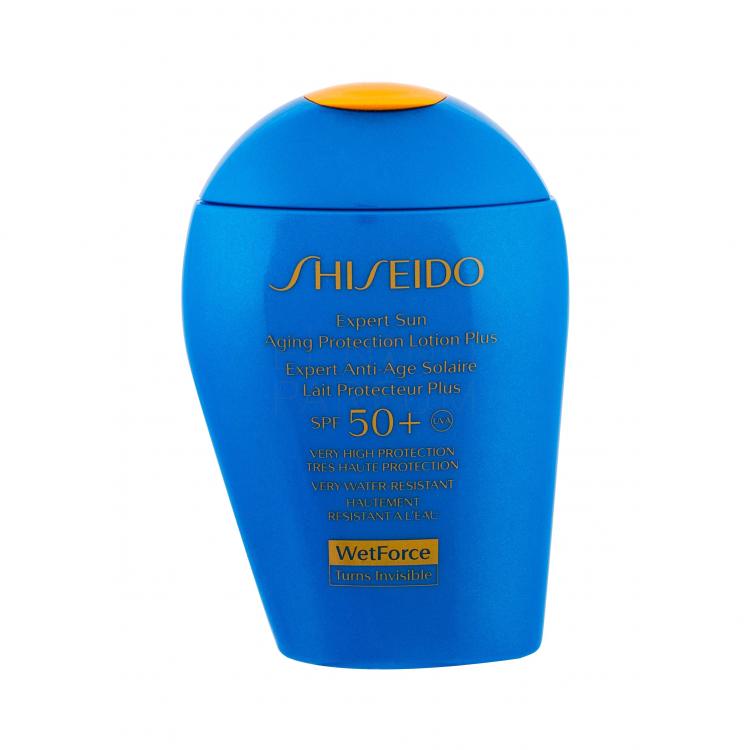 Shiseido Expert Sun Aging Protection Lotion Plus SPF50+ Preparat do opalania ciała dla kobiet 100 ml
