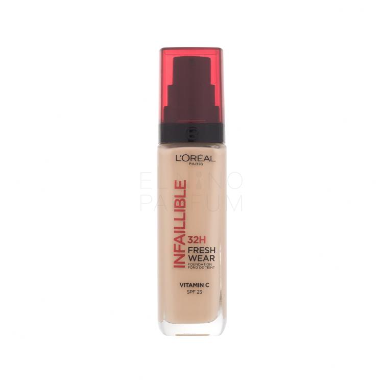 L&#039;Oréal Paris Infaillible 32H Fresh Wear SPF25 Podkład dla kobiet 30 ml Odcień 125
