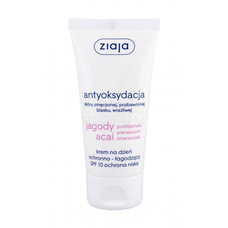 Ziaja Acai Berry Antioxidation SPF10 Krem do twarzy na dzień dla kobiet 50 ml