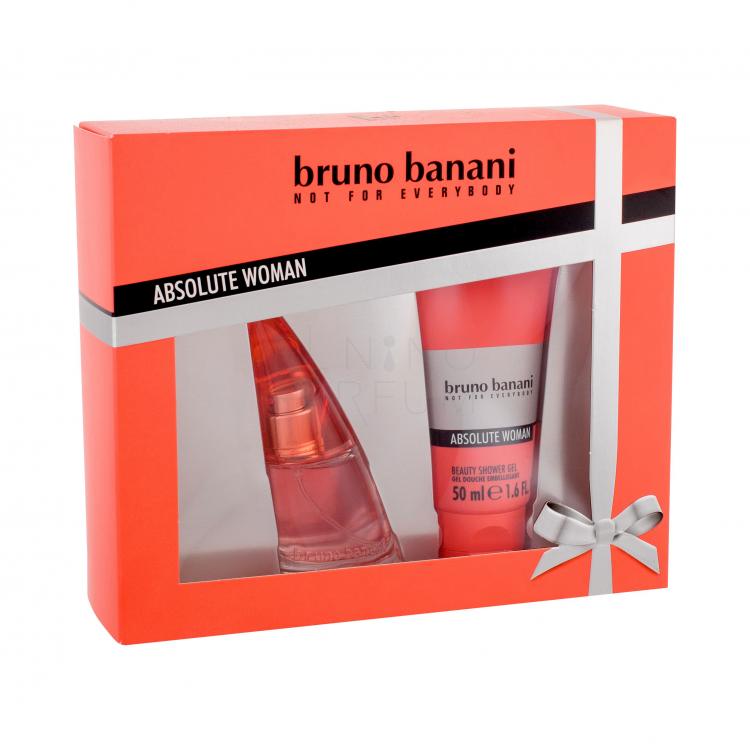 Bruno Banani Absolute Woman Zestaw Edp 20 ml + Żel pod prysznic 50 ml