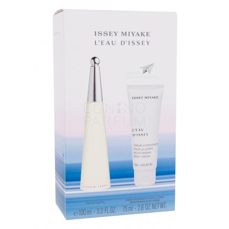 issey miyake l'eau d'issey woda toaletowa 100 ml   zestaw  