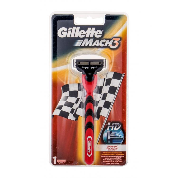 Gillette Mach3 Red Maszynka do golenia dla mężczyzn 1 szt
