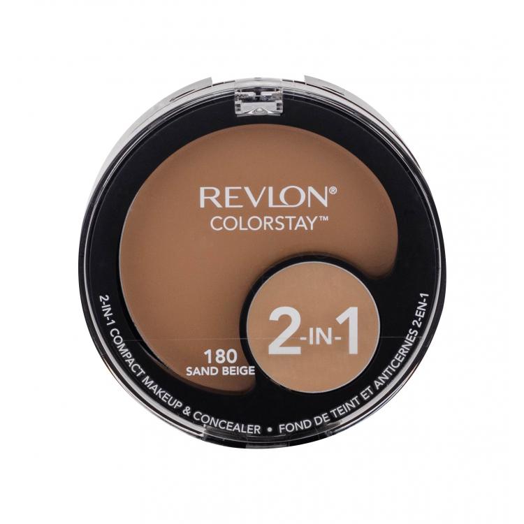 Revlon Colorstay 2-In-1 Podkład dla kobiet 12,3 g Odcień 180 Sand Beige