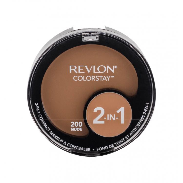 Revlon Colorstay 2-In-1 Podkład dla kobiet 12,3 g Odcień 200 Nude