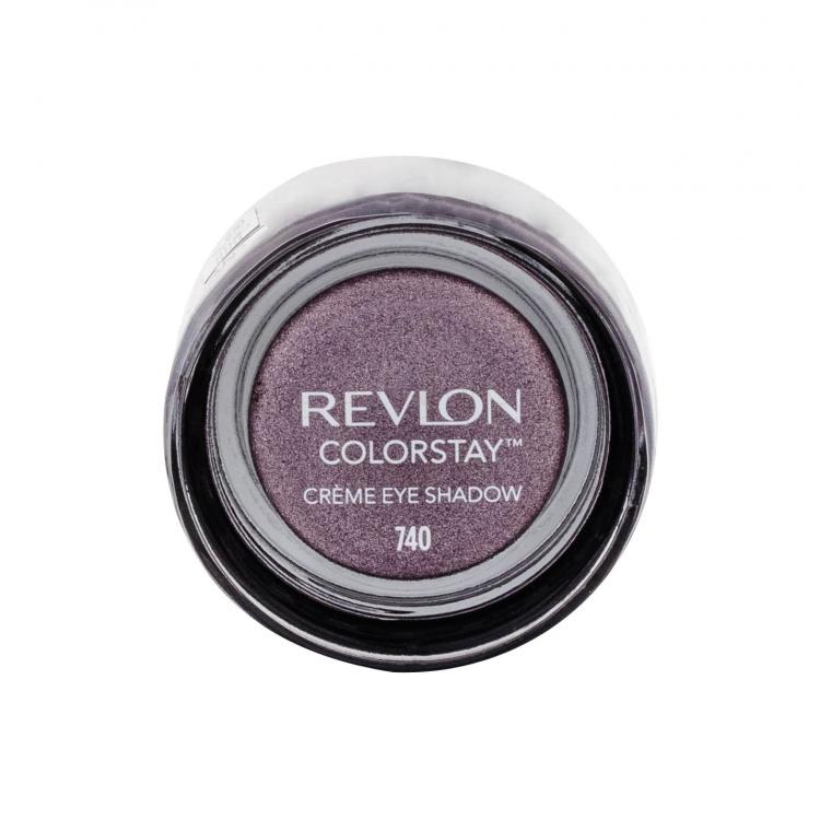 Revlon Colorstay Cienie do powiek dla kobiet 5,2 g Odcień 740 Black Currant