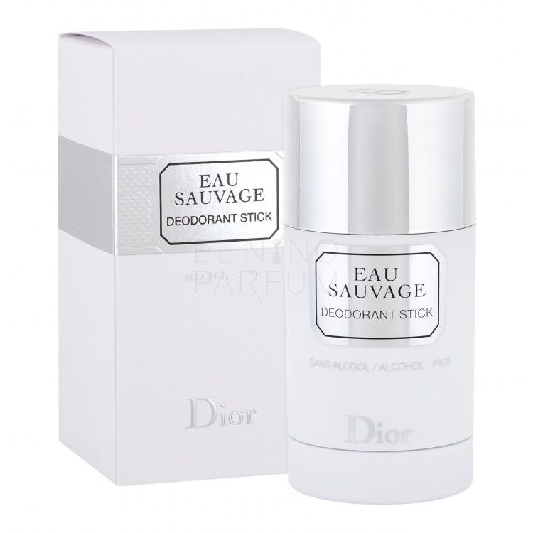 Christian Dior Eau Sauvage Dezodorant dla mężczyzn 75 ml