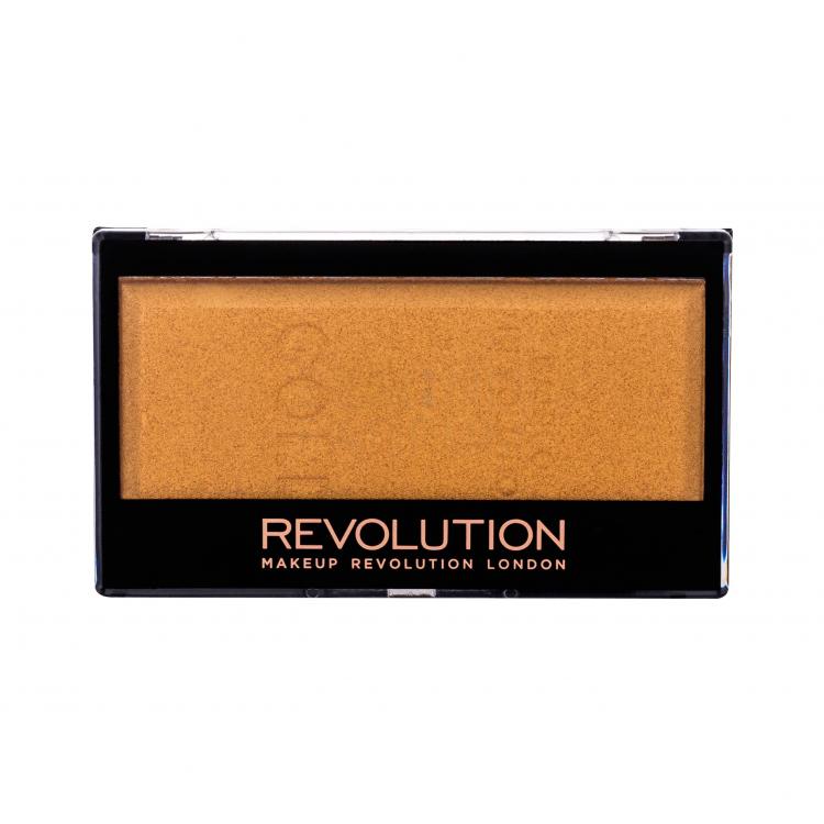Makeup Revolution London Ingot Rozświetlacz dla kobiet 12 g Odcień Gold