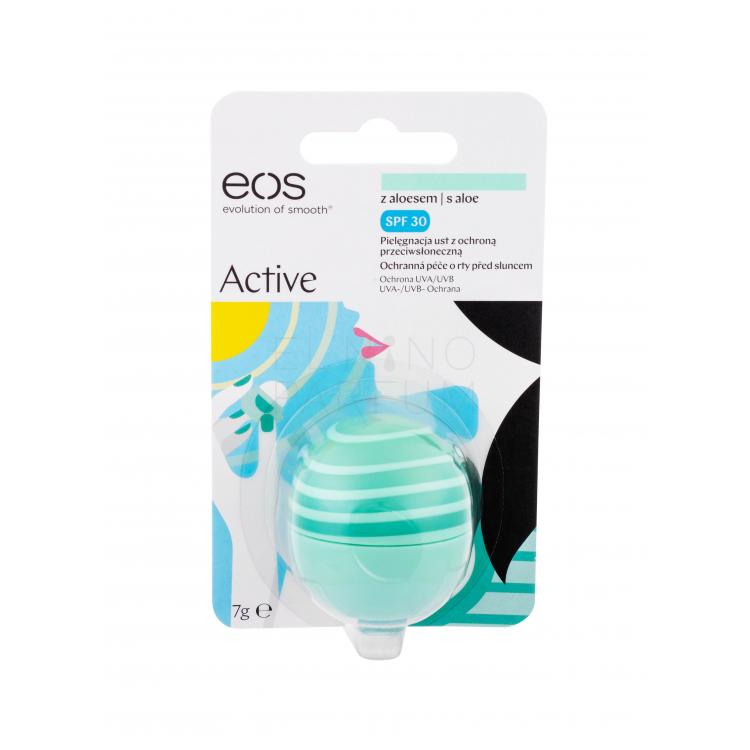 EOS Active SPF30 Balsam do ust dla kobiet 7 g Odcień Aloe