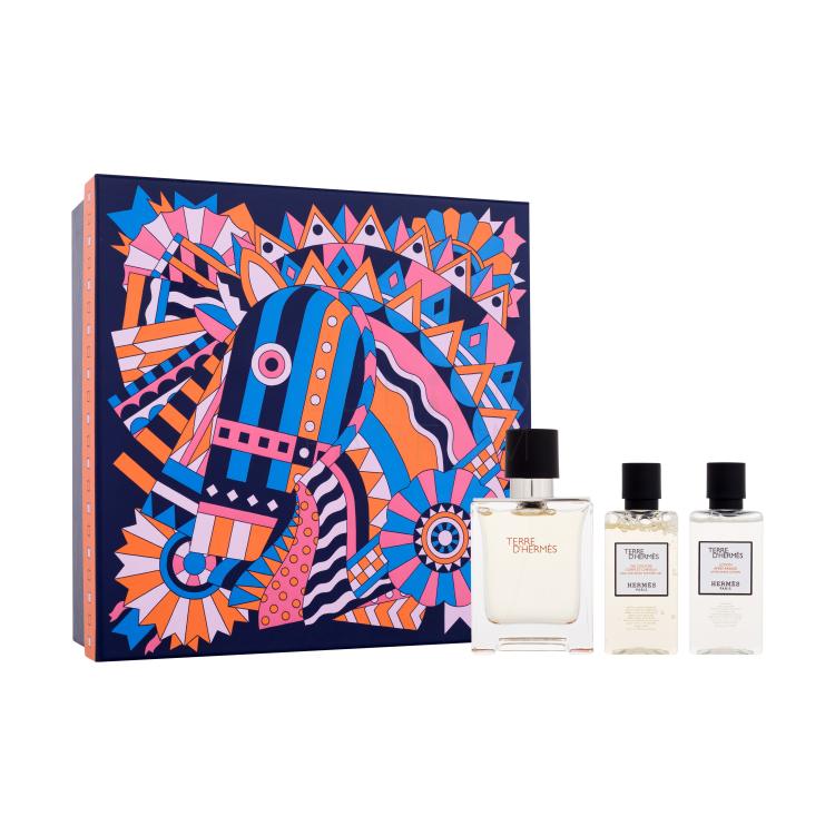 Hermes Terre d´Hermès Zestaw Edt 50 ml + Żel pod prysznic 40 ml + Woda po goleniu 40 ml