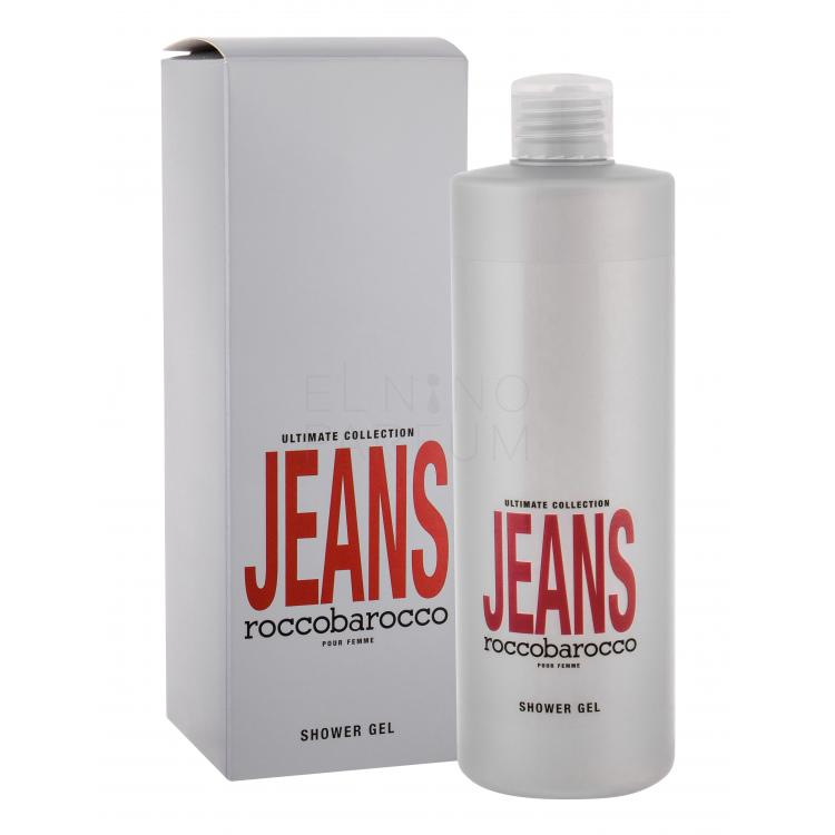 Roccobarocco Jeans Żel pod prysznic dla kobiet 400 ml