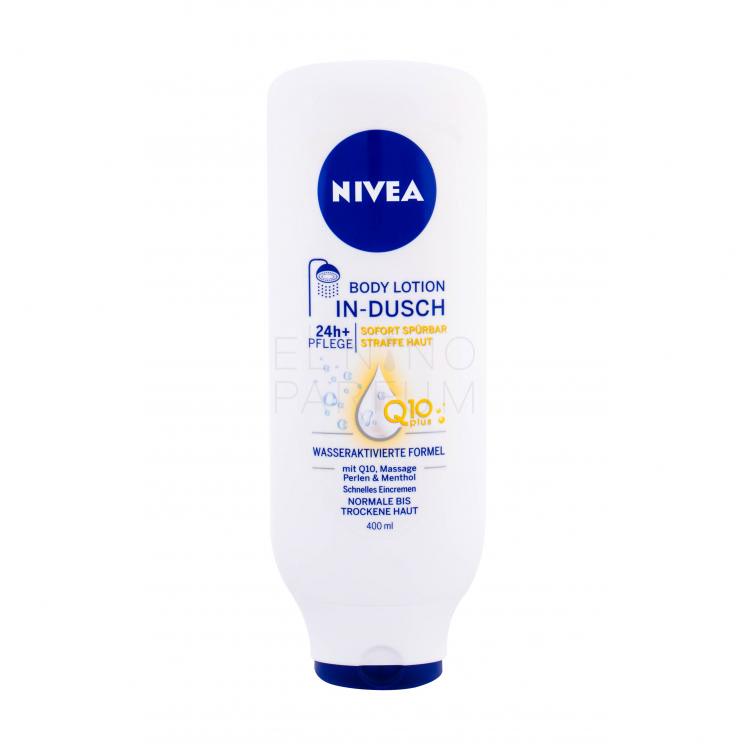 Nivea Q10 Plus In-Shower Firming Body Lotion Mleczko pod prysznic dla kobiet 400 ml