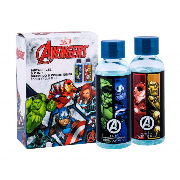 Marvel Avengers Zestaw Żel pod prysznic 100 ml + Szampon 100 ml
