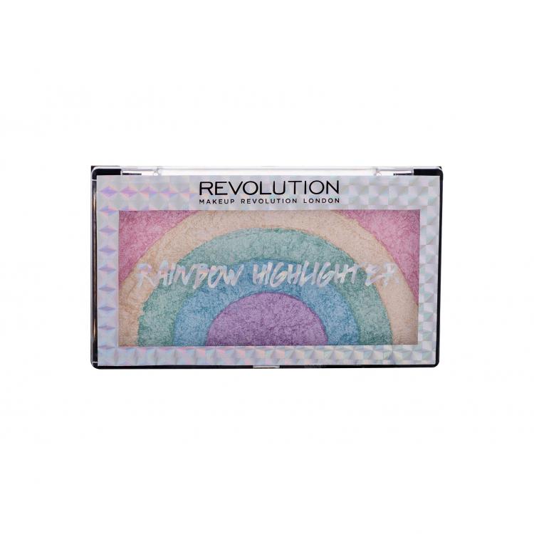 Makeup Revolution London Rainbow Highlighter Rozświetlacz dla kobiet 10 g