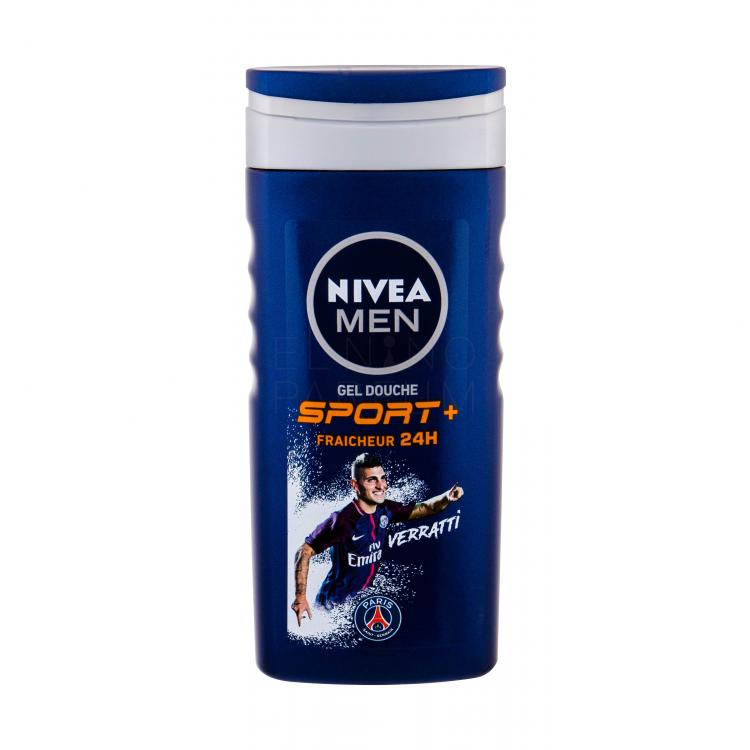 Nivea Men Sport + Żel pod prysznic dla mężczyzn 250 ml