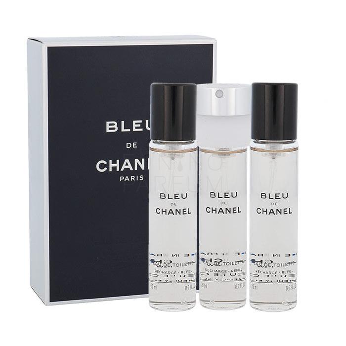 Chanel Bleu de Chanel Woda toaletowa dla mężczyzn Napełnienie 3x20 ml