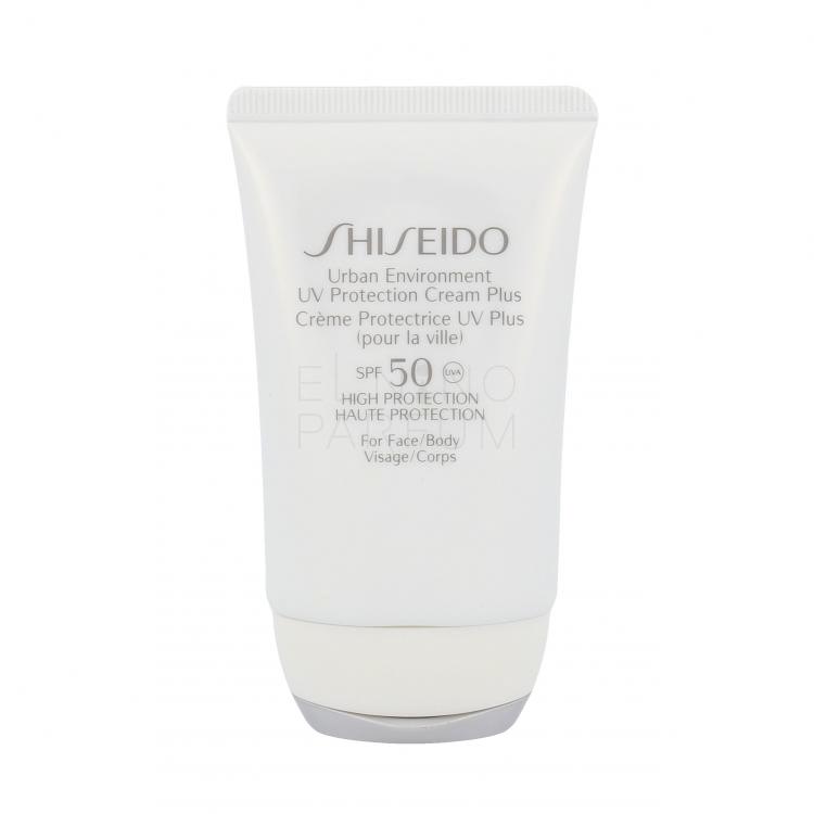 Shiseido Urban Environment UV Protection Cream Plus SPF50 Preparat do opalania twarzy dla kobiet 50 ml