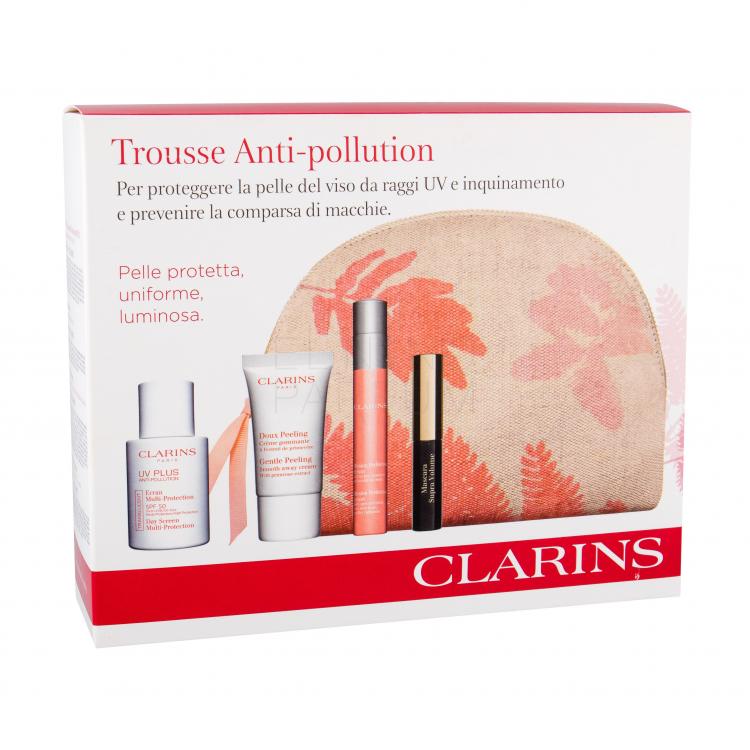 Clarins UV Plus Zestaw Krem do twarzy SPF50 30 ml + Serum do twarzy