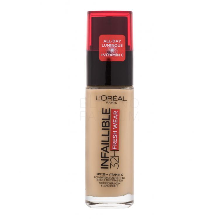 L&#039;Oréal Paris Infaillible 32H Fresh Wear SPF25 Podkład dla kobiet 30 ml Odcień 140