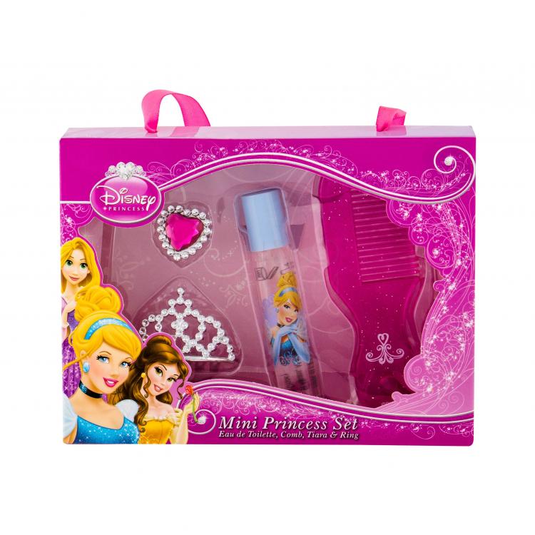 Disney Princess Princess Zestaw Edt 8 ml + Pierścień + Grzebień + Diadem
