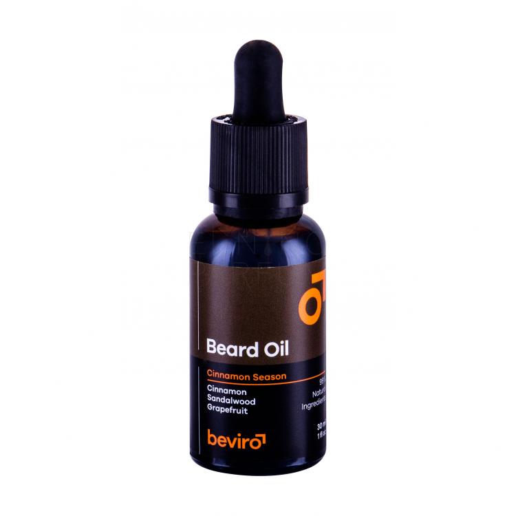 Be-Viro Men´s Only Beard Oil Olejek do zarostu dla mężczyzn 30 ml Odcień Grapefruit, Cinnamon, Sandal Wood