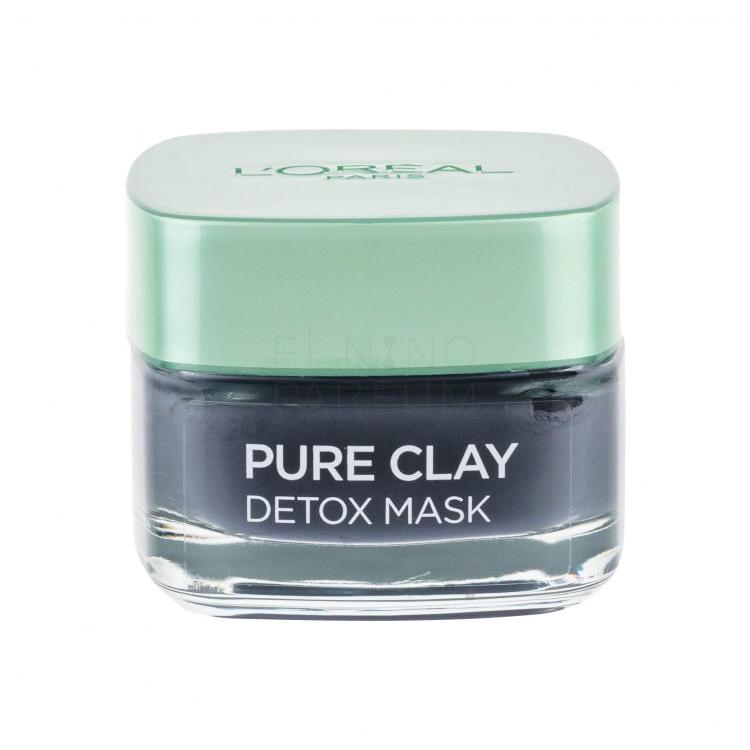 L&#039;Oréal Paris Pure Clay Detox Mask Maseczka do twarzy dla kobiet 50 ml Uszkodzone pudełko