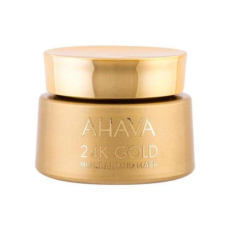 AHAVA 24K Gold Mineral Mud Mask Maseczka do twarzy dla kobiet 50 ml