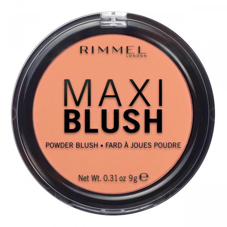 Rimmel London Maxi Blush Róż dla kobiet 9 g Odcień 004 Sweet Cheeks