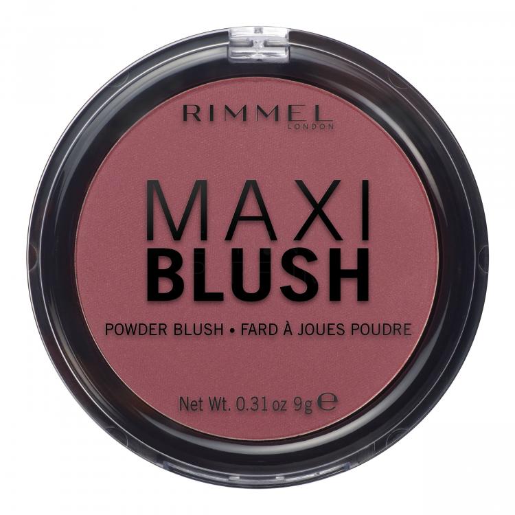 Rimmel London Maxi Blush Róż dla kobiet 9 g Odcień 005 Rendez-Vous