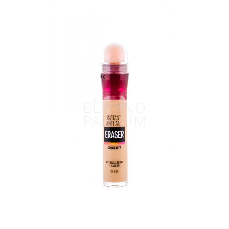 Maybelline Instant Anti-Age Eraser Korektor dla kobiet 6,8 ml Odcień 02 Nude