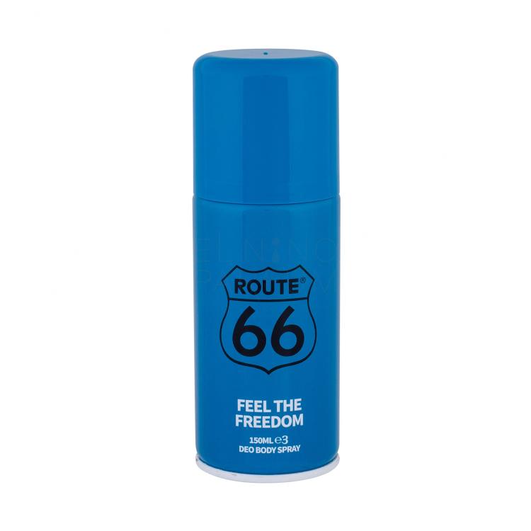 Route 66 Feel The Freedom Dezodorant dla mężczyzn 150 ml uszkodzony flakon