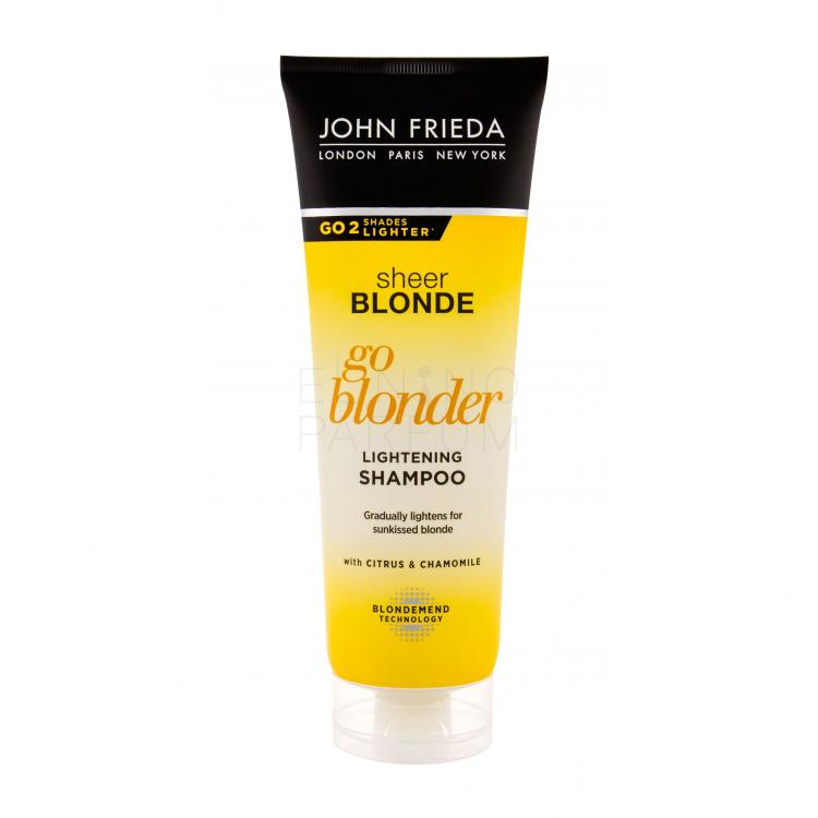 John Frieda Sheer Blonde Go Blonder Szampon do włosów dla kobiet 250 ml