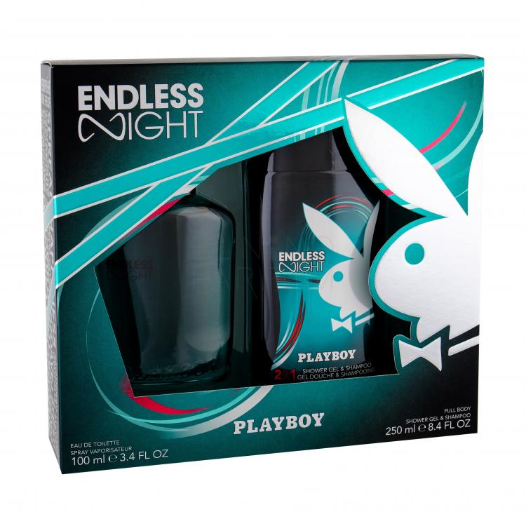 Playboy Endless Night Zestaw Edt 100 ml + Żel pod prysznic 250 ml